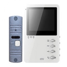 Комплект видеодомофона CTV-DP1400M W