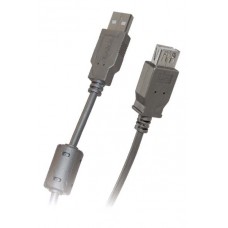 Кабель USB-A "шт"- USB-A "гн" (1,5м)