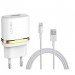 Сетевая зарядка LDNIO USB адаптер 5V - 1A  DL-AC50 + кабель iPhone5/6